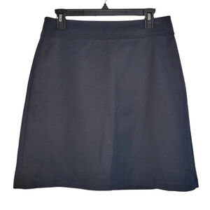 Banana Republic Black Skirt With Lining Zipper Closure Women's Petite Size 10